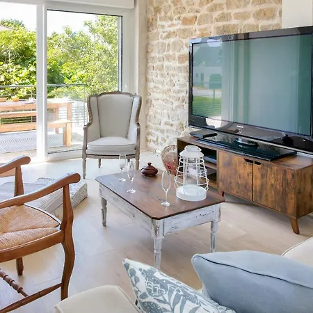 Casa de Férias A 400m De La Plage- Terrasse- Jolie Maison Pour 5 Plobannalec