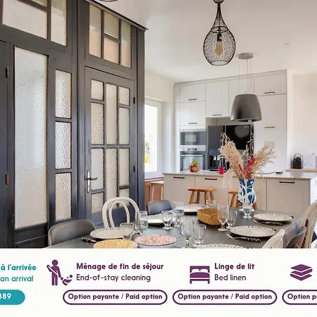 A 400m De La Plage- Terrasse- Jolie Maison Pour 5 *